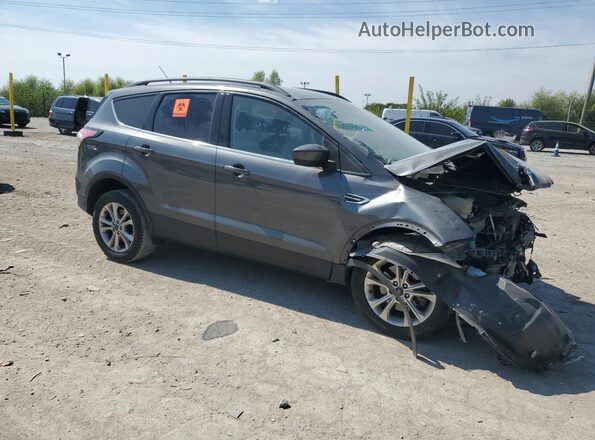 1FMCU9GD1JUA34355 2018 FORD ESCAPE Gray Առջևի աջ