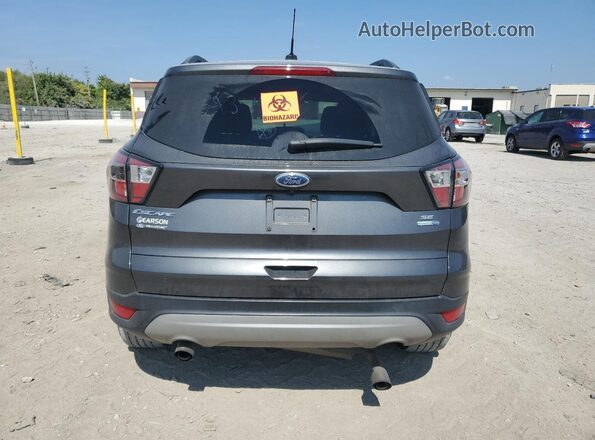 1FMCU9GD1JUA34355 2018 FORD ESCAPE Gray Հետևի տեսք