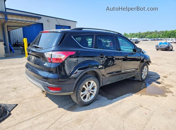 1FMCU9GD1JUB07627 2018 FORD ESCAPE Black Задня права чверть