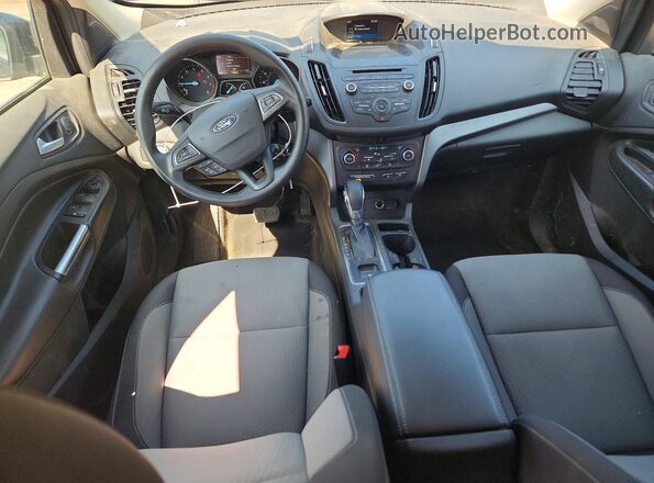 1FMCU9GD1JUB07627 2018 FORD ESCAPE Black Вид панелі приладів