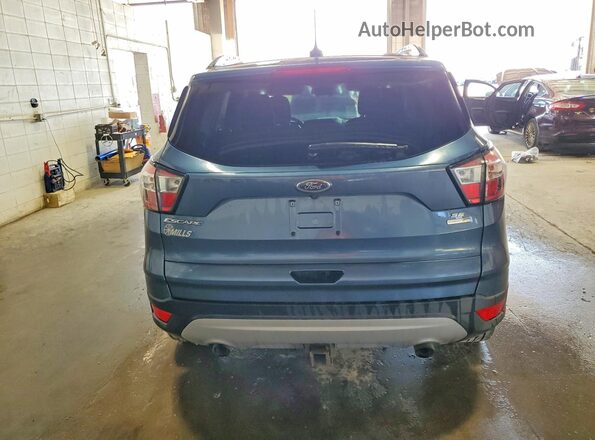 1FMCU9GD1JUB13573 2018 FORD ESCAPE Blue Вид ззаду