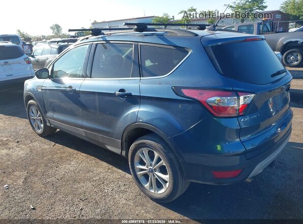 1FMCU9GD1JUC57706 2018 FORD ESCAPE Blue Tył lewy