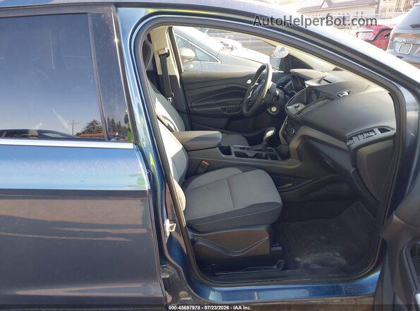 1FMCU9GD1JUC57706 2018 FORD ESCAPE Blue Widok wnętrza z przodu