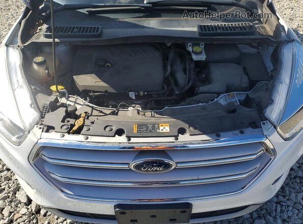 1FMCU9GD1JUC88342 2018 FORD ESCAPE Белый Вид подкапотного пространства