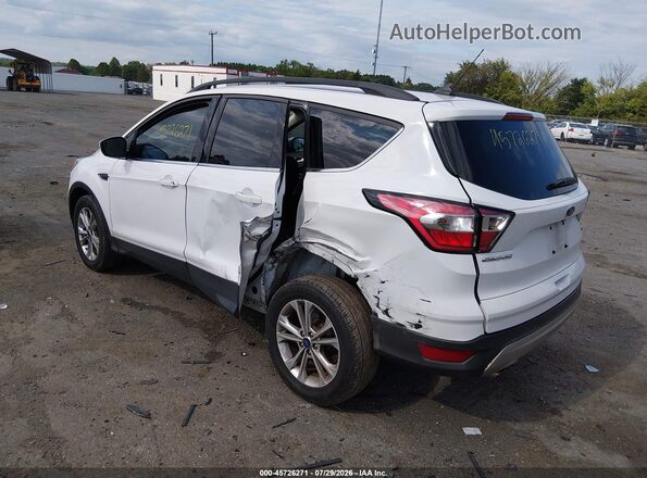 1FMCU9GD1JUC88454 2018 FORD ESCAPE White Задня ліва чверть