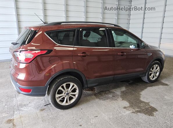 1FMCU9GD1JUC90821 2018 FORD ESCAPE Бордовый 