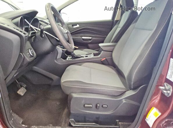 1FMCU9GD1JUC90821 2018 FORD ESCAPE Бордовый Вид салона спереди