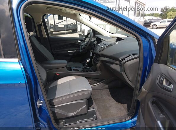 1FMCU9GD1JUD08802 2018 FORD ESCAPE Blue წინა სალონის ხედი