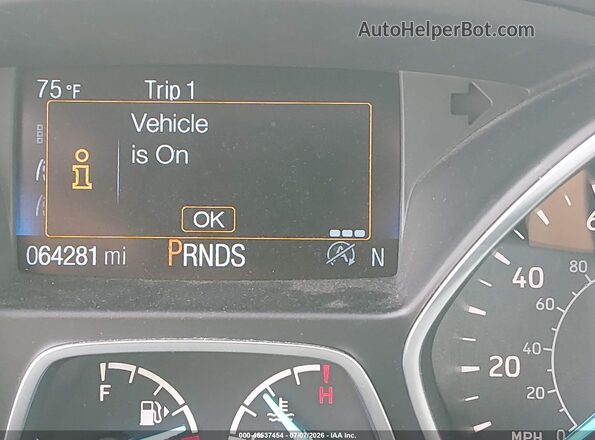 1FMCU9GD1JUD08802 2018 FORD ESCAPE Blue 