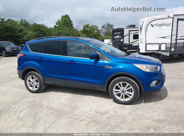 1FMCU9GD1JUD08802 2018 FORD ESCAPE Blue 