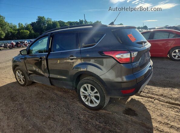 1FMCU9GD1JUD36180 2018 FORD ESCAPE Серый Задняя левая четверть