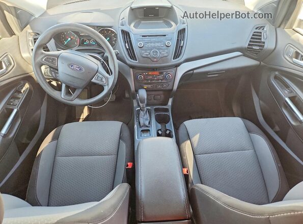 1FMCU9GD1JUD38513 2018 FORD ESCAPE White წინა პანელის ხედი