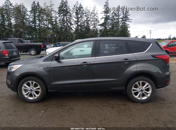 1FMCU9GD1KUA65817 2019 FORD ESCAPE Gray 