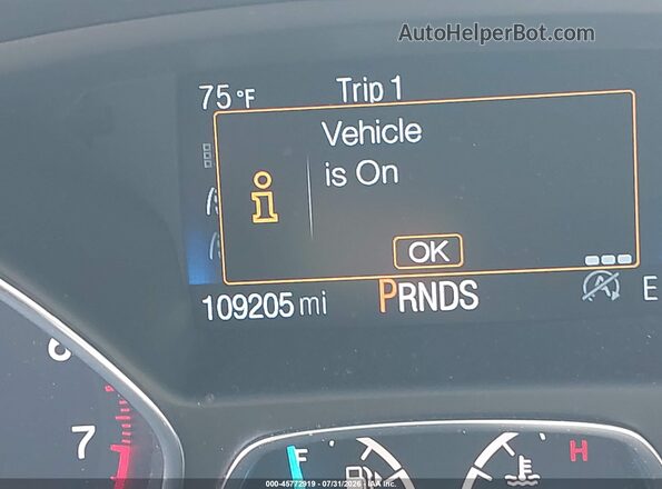 1FMCU9GD1KUC33956 2019 FORD ESCAPE Silver 