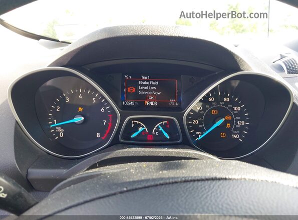 1FMCU9GD2HUA86927 2017 FORD ESCAPE White Հետևի նստատեղերի տեսք