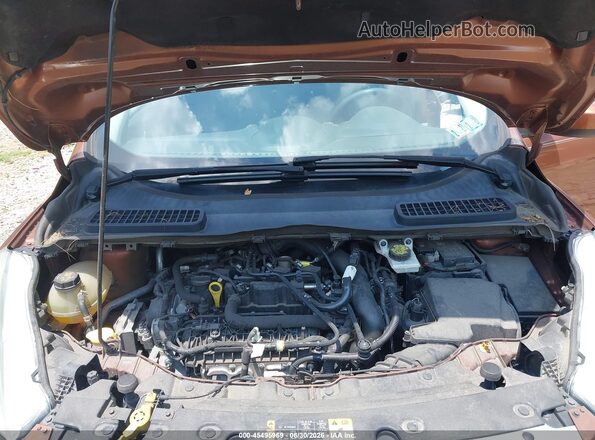 1FMCU9GD2HUB75784 2017 FORD ESCAPE Brown უკანა ხედი