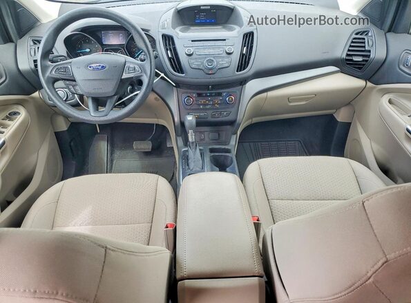1FMCU9GD2HUC27690 2017 FORD ESCAPE Charcoal Вид панелі приладів