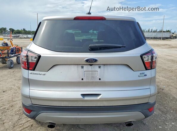 1FMCU9GD2HUC58258 2017 FORD ESCAPE Silver Rear view