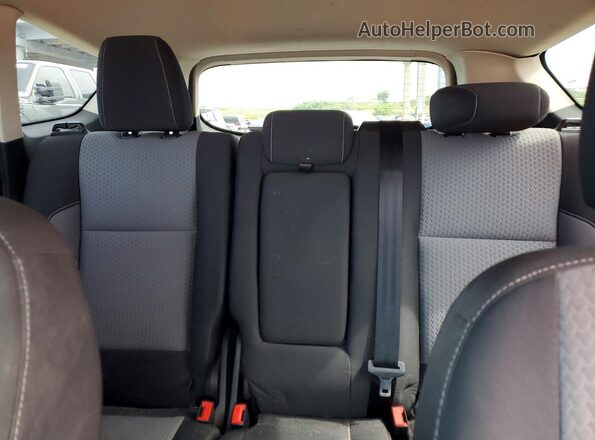 1FMCU9GD2HUC58258 2017 FORD ESCAPE Silver Rear seats view
