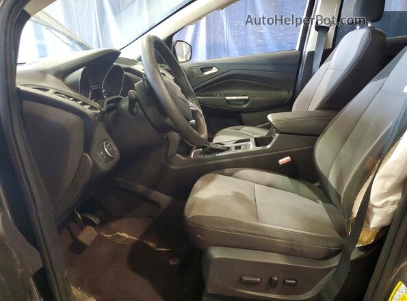 1FMCU9GD2HUE15416 2017 FORD ESCAPE Gray Front interior view