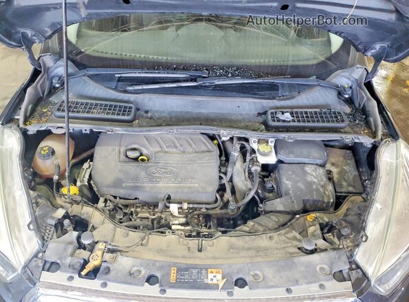 1FMCU9GD2HUE15416 2017 FORD ESCAPE Gray Engine compartment view