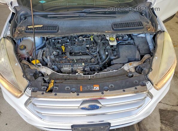 1FMCU9GD2HUE17280 2017 FORD ESCAPE White Սալոնի հետևի տեսք