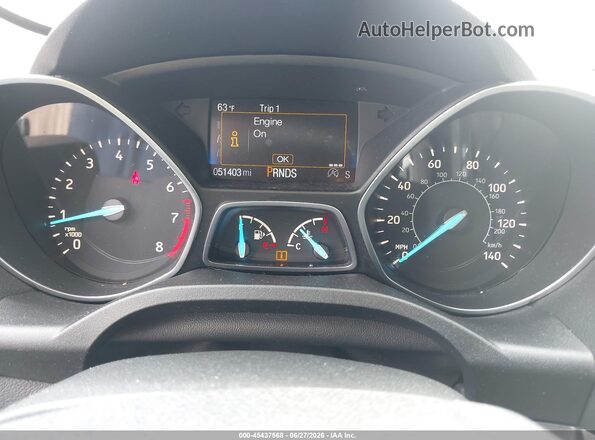 1FMCU9GD2HUE50313 2017 FORD ESCAPE Black Հետևի նստատեղերի տեսք