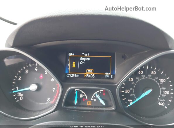 1FMCU9GD2HUE50375 2017 FORD ESCAPE Черный Вид задних сидений
