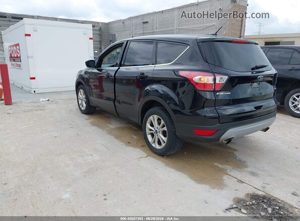 1FMCU9GD2HUE50375 2017 FORD ESCAPE Черный Задняя левая четверть