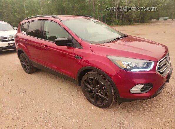 1FMCU9GD2JUA14258 2018 FORD ESCAPE Red Առջևի աջ