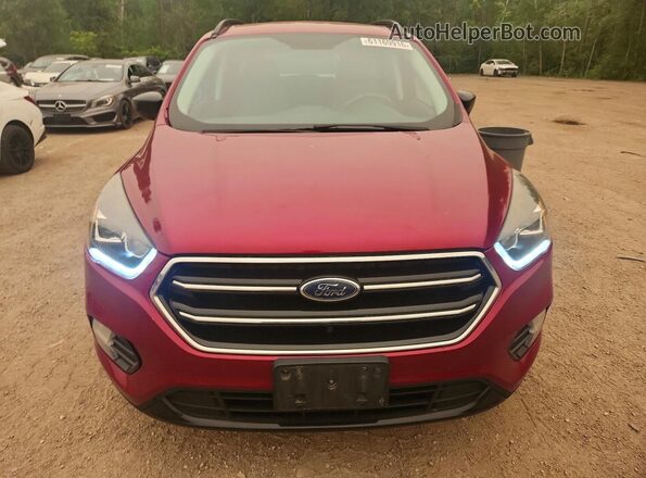 1FMCU9GD2JUA14258 2018 FORD ESCAPE Red Դիմացի տեսք
