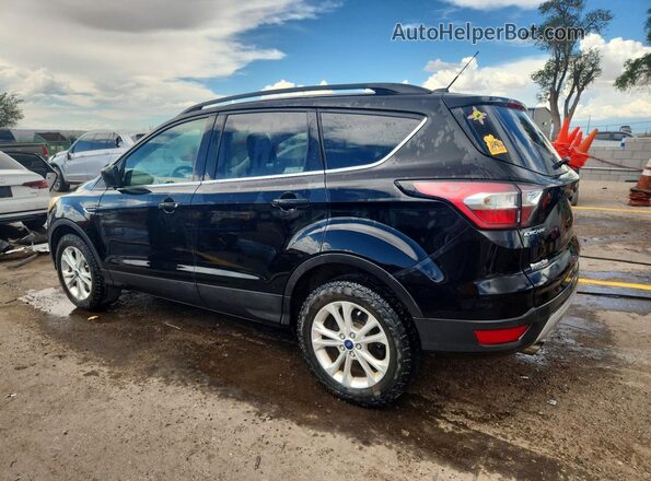1FMCU9GD2JUA32064 2018 FORD ESCAPE Black Հետևի ձախ