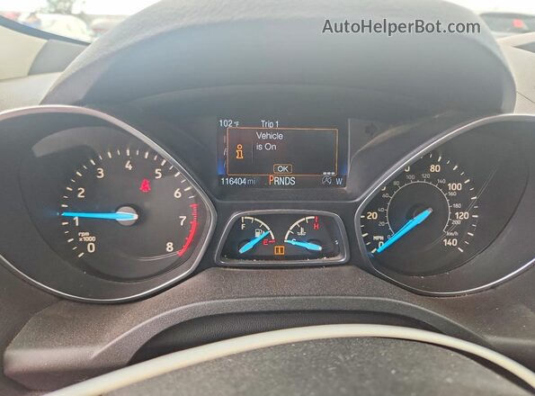 1FMCU9GD2JUA32064 2018 FORD ESCAPE Black Սարքավորումների վահանակի տեսք