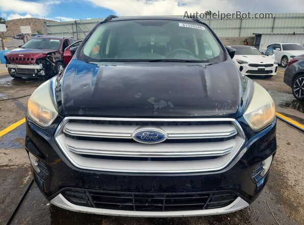 1FMCU9GD2JUA32064 2018 FORD ESCAPE Black Դիմացի տեսք