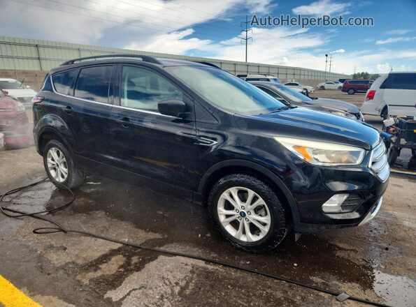 1FMCU9GD2JUA32064 2018 FORD ESCAPE Black Առջևի աջ