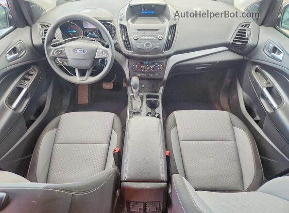 1FMCU9GD2JUA32064 2018 FORD ESCAPE Black Առջևի վահանակի տեսք