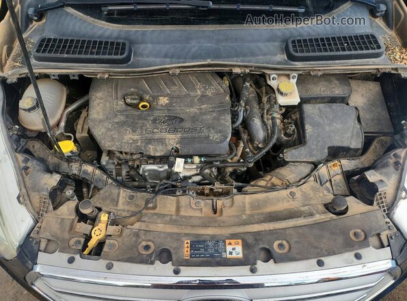 1FMCU9GD2JUA32064 2018 FORD ESCAPE Black Սալոնի հետևի տեսք
