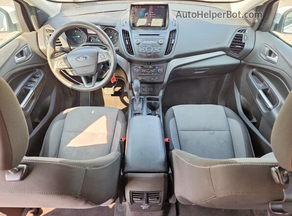 1FMCU9GD2JUA77666 2018 FORD ESCAPE White Dashboard view