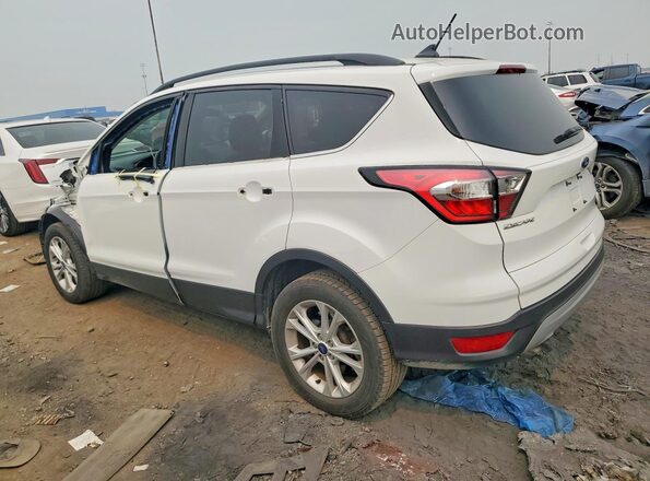 1FMCU9GD2JUB23061 2018 FORD ESCAPE Белый Задняя левая четверть
