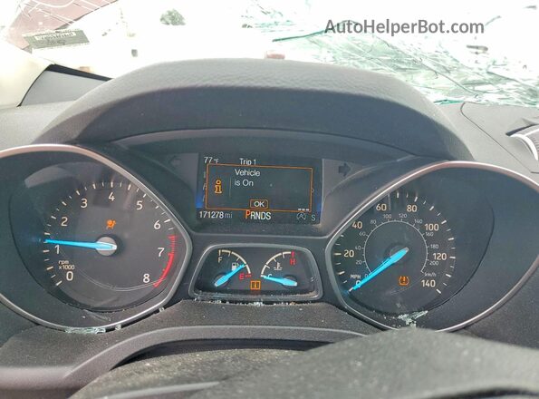1FMCU9GD2JUB25036 2018 FORD ESCAPE Red Սարքավորումների վահանակի տեսք