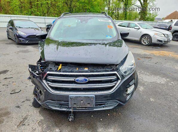 1FMCU9GD2JUB34450 2018 FORD ESCAPE Black Front view