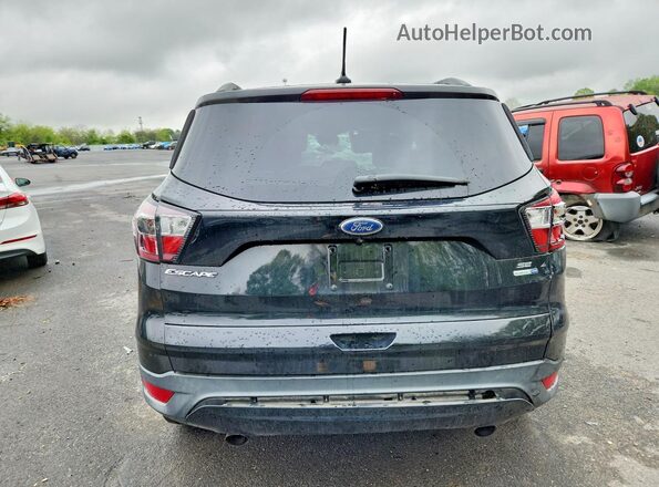 1FMCU9GD2JUB34450 2018 FORD ESCAPE Black Rear view
