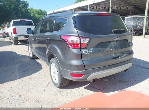 1FMCU9GD2JUB42743 2018 FORD ESCAPE Серый Задняя левая четверть