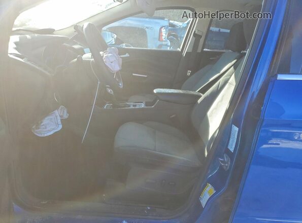 1FMCU9GD2JUC16050 2018 FORD ESCAPE Blue Front interior view