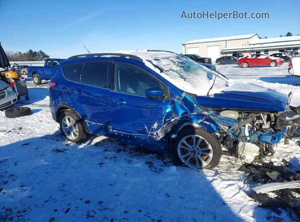 1FMCU9GD2JUC16050 2018 FORD ESCAPE Blue Front right