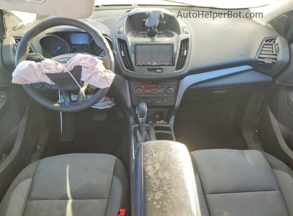 1FMCU9GD2JUC16050 2018 FORD ESCAPE Blue Dashboard view