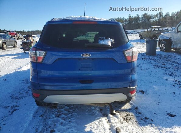 1FMCU9GD2JUC16050 2018 FORD ESCAPE Blue Rear view