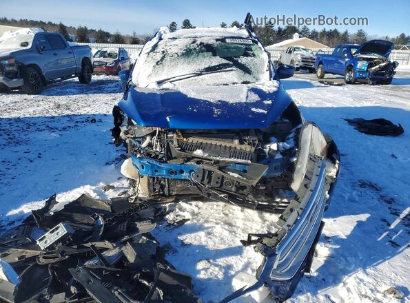 1FMCU9GD2JUC16050 2018 FORD ESCAPE Blue Front view