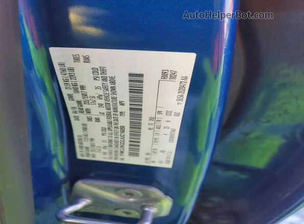 1FMCU9GD2JUC16050 2018 FORD ESCAPE Blue VIN sticker view