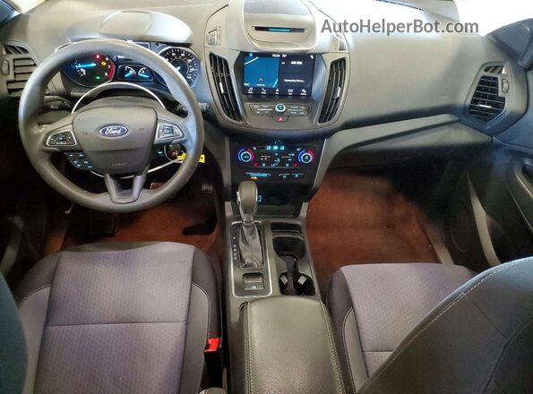 1FMCU9GD2JUC33642 2018 FORD ESCAPE Blue Vista del salpicadero
